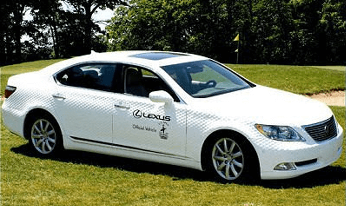 Lexus Golf Ball Car